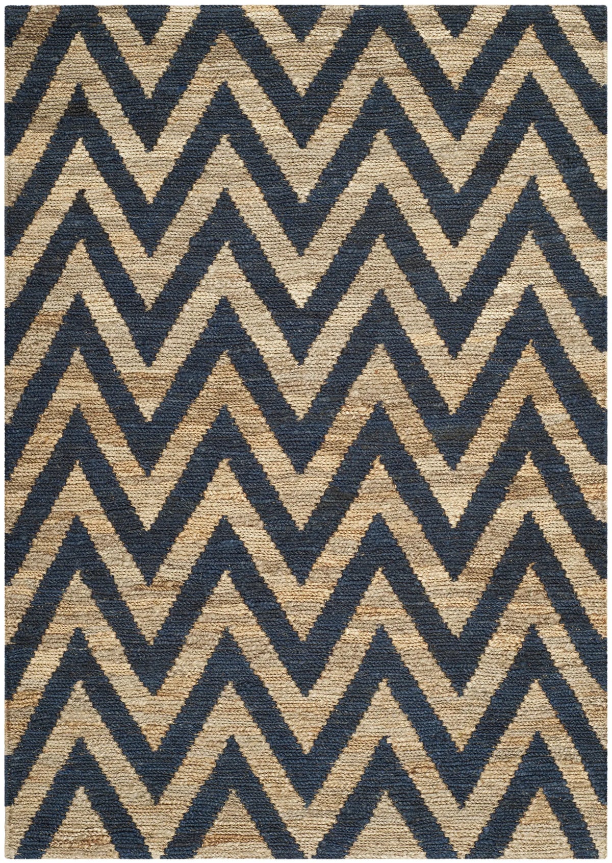 Safavieh Organic 3'-0" x 5'-0" Rug in Blue / Natural