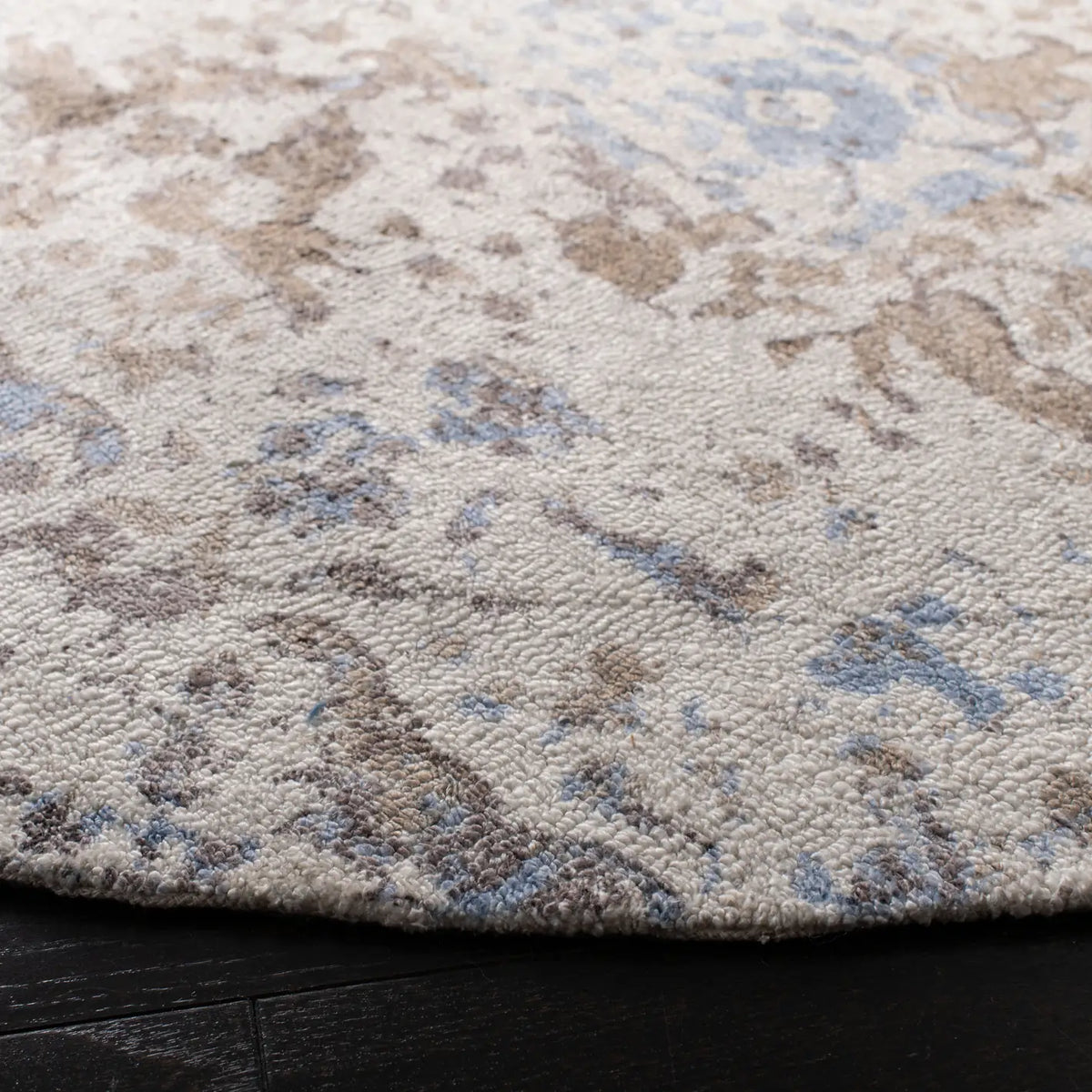 Safavieh Expression 6'-0" x 6'-0" Rug in Ivory / Blue