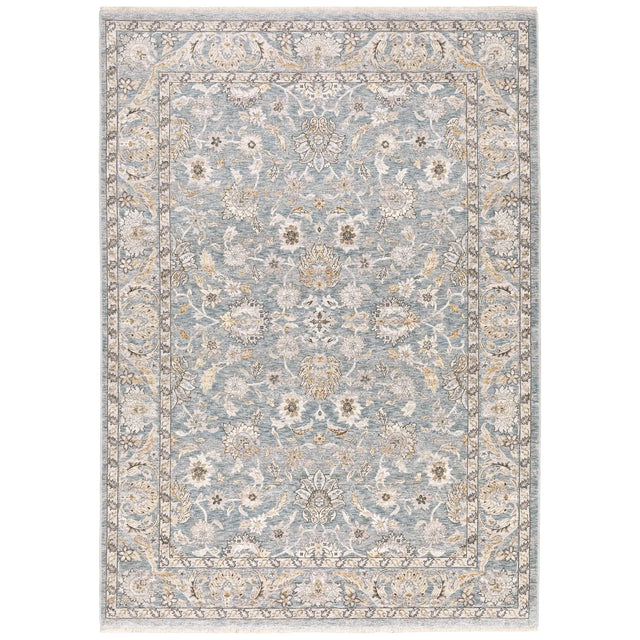 Oriental Weavers Sphinx Maharaja 070E1 Blue/Ivory Rugs - main flat
