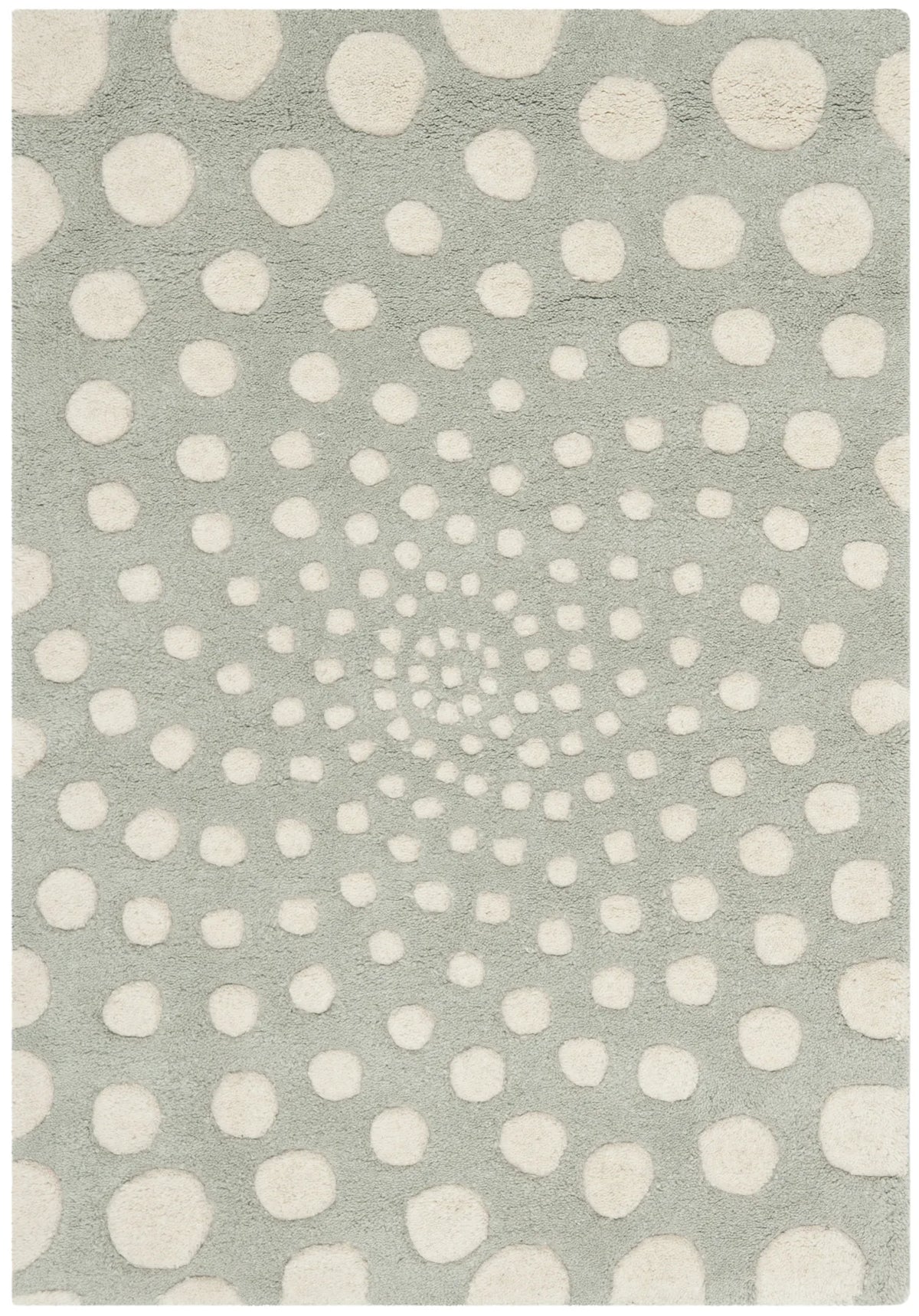 Safavieh Soho 2'-0" x 3'-0" Rug in Grey / Ivory