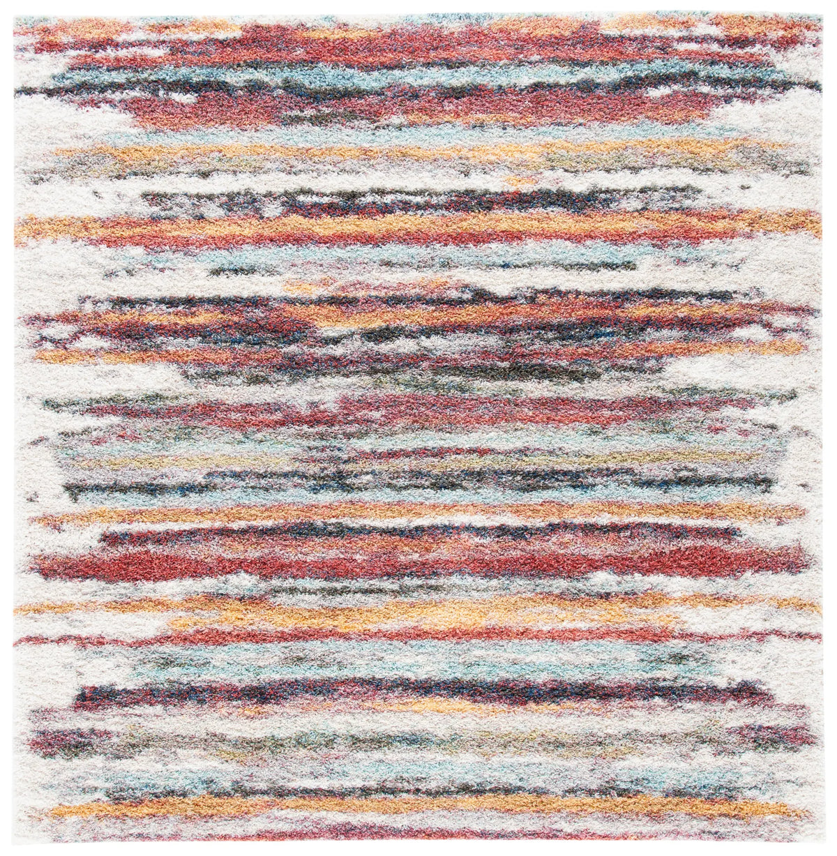 Safavieh Calista 6'-7" x 6'-7" Rug in Rust / Gold