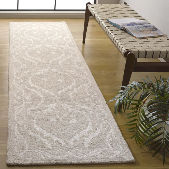 Safavieh Blossom 2'-3" x 8'-0" Rug in Beige / Ivory