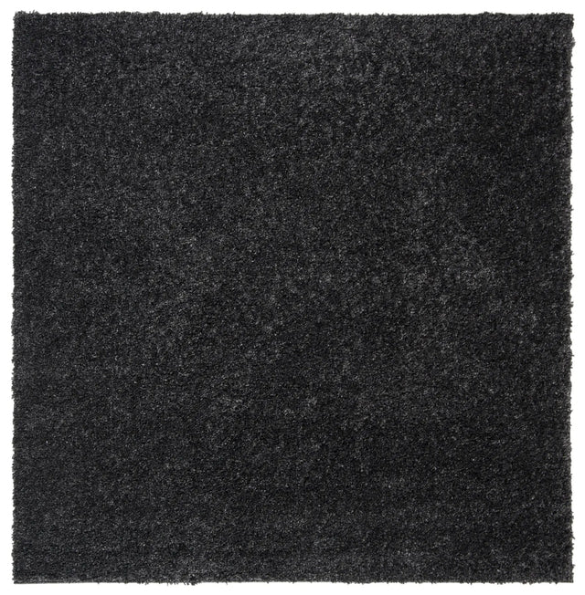 Safavieh August Shag 900 6'-7" x 6'-7" Rug in Charcoal