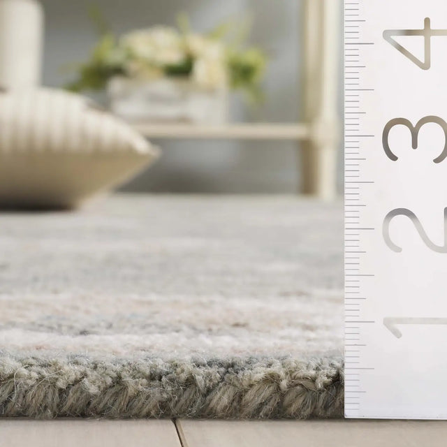 Safavieh Heritage 4'-0" x 6'-0" Rug in Grey / Ivory