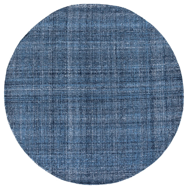 Safavieh Abstract 6'-0" x 6'-0" Rug in Navy / Black