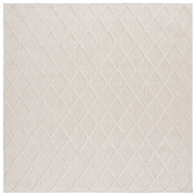 Safavieh Highland 6'-7" x 6'-7" Rug in Light Beige / Ivory
