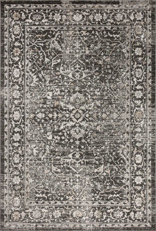 Loloi Odette Odt-01 Charcoal/Silver Rug - main flat