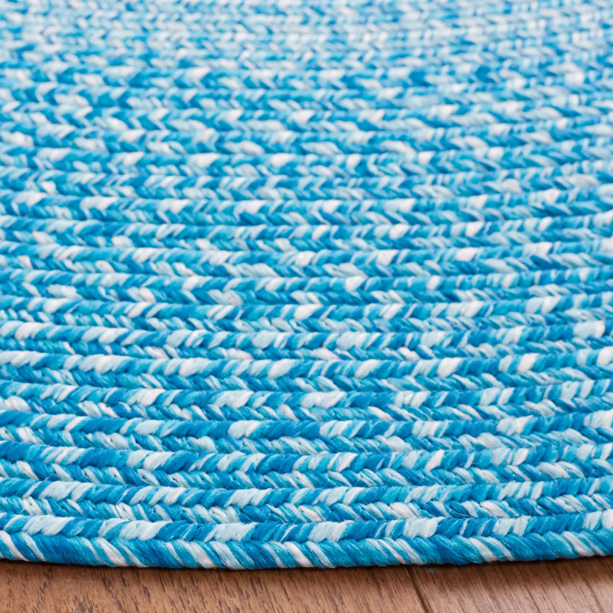 Safavieh Braided 5'-0" x 8'-0" Rug in Aqua