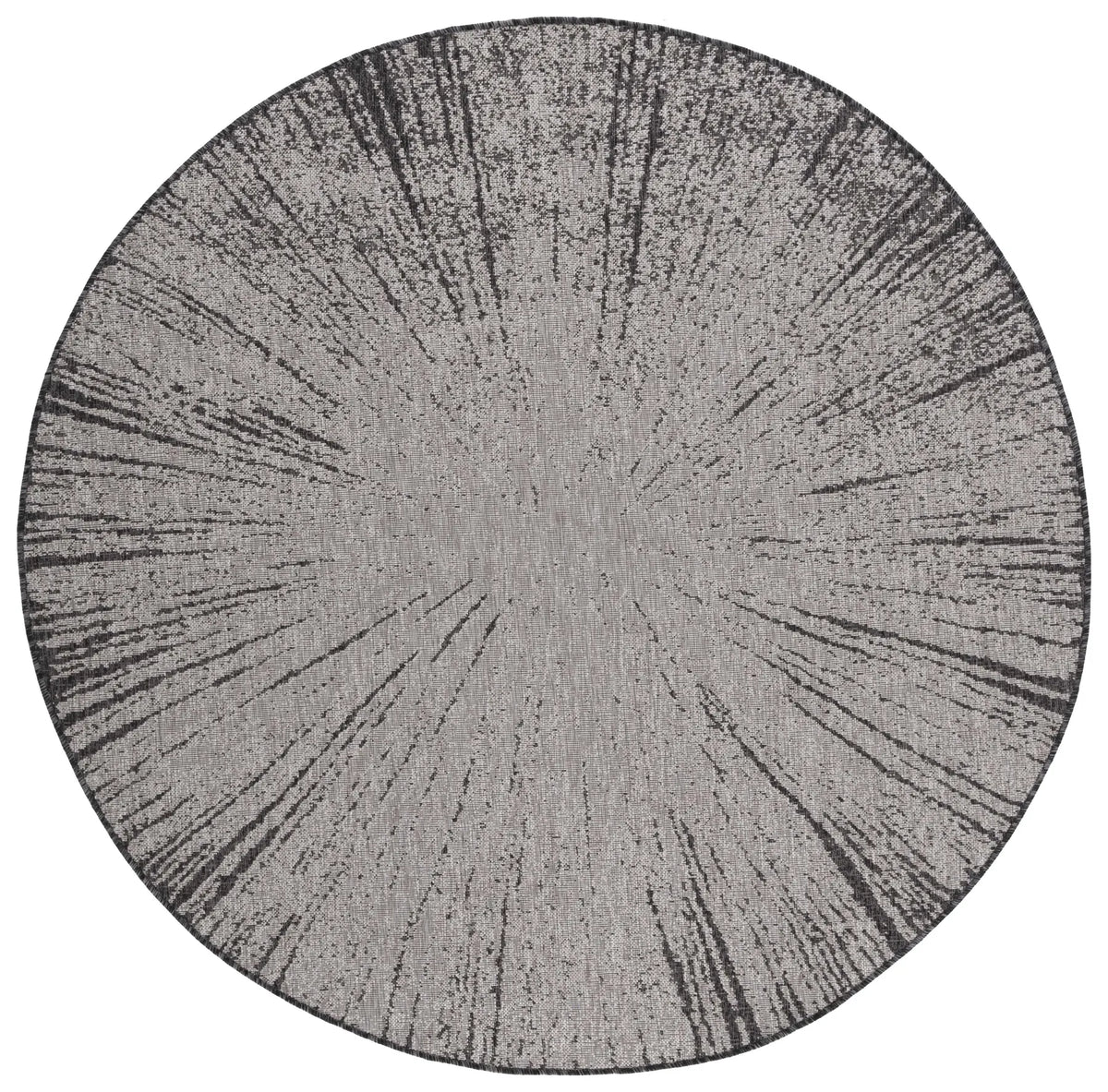 Safavieh Courtyard 6'-7" x 6'-7" Rug in Beige / Black