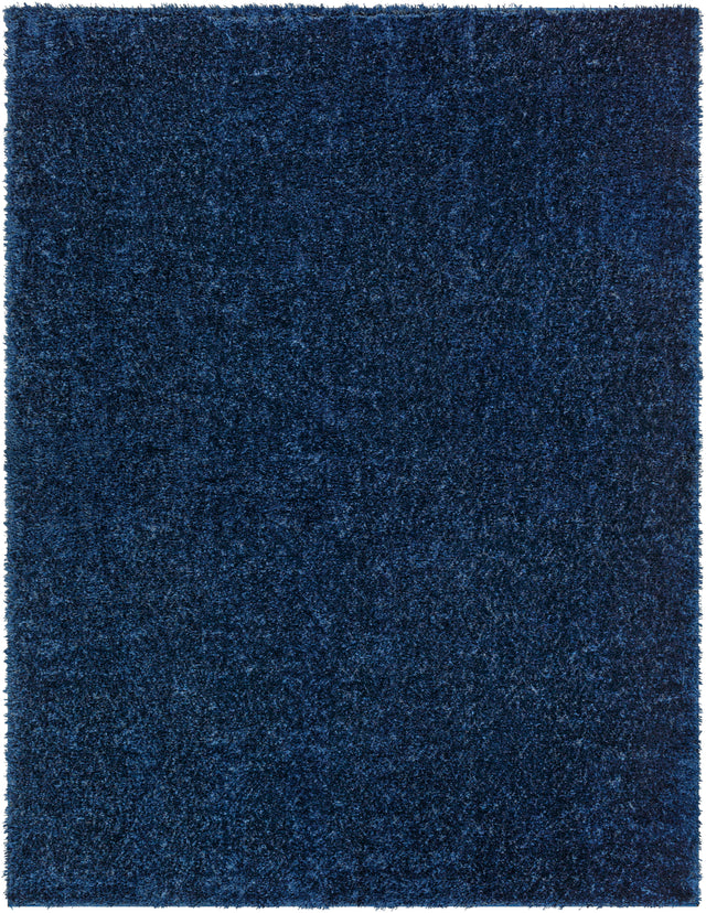 Surya Cloudy Shag Cdg-2326 Marine Blue, Midnight Blue Rug.