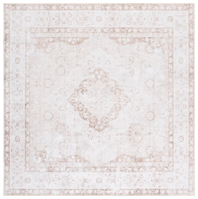 Safavieh Arizona 6'-0" x 6'-0" Rug in Beige / Light Taupe