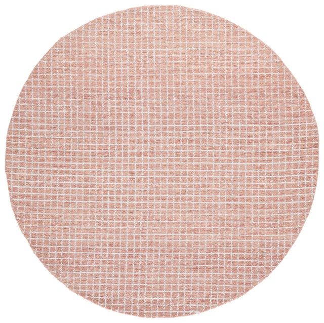 Safavieh Abstract 6'-0" x 6'-0" Rug in Ivory / Blush