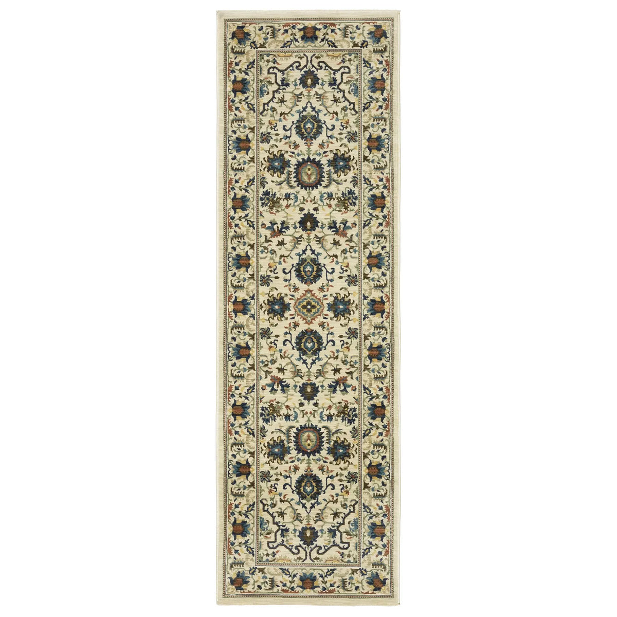 Oriental Weavers Sphinx Francesca Fr10A Ivory/ Multi Rug - runner