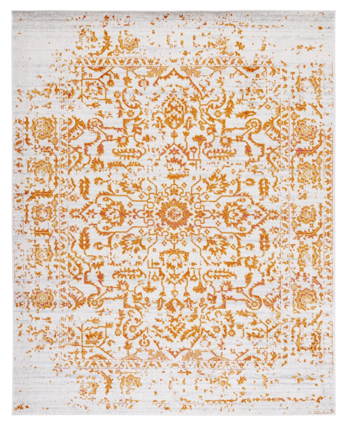 Safavieh Madison 10'-0" x 14'-0" Rug in Cream / Orange