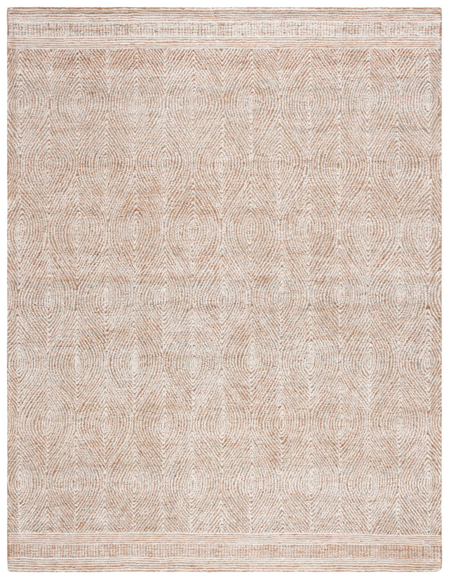 Safavieh Abstract 10'-0" x 14'-0" Rug in Ivory / Rust