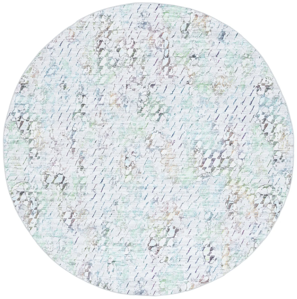 Safavieh Malibu 6'-0" x 6'-0" Rug in Grey / Green