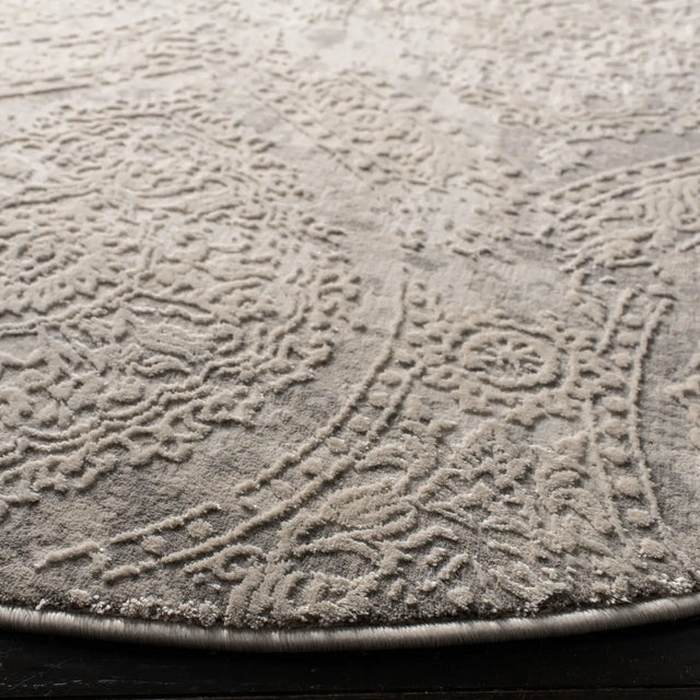 Safavieh Princeton 5'-0" x 5'-0" Rug in Grey / Beige
