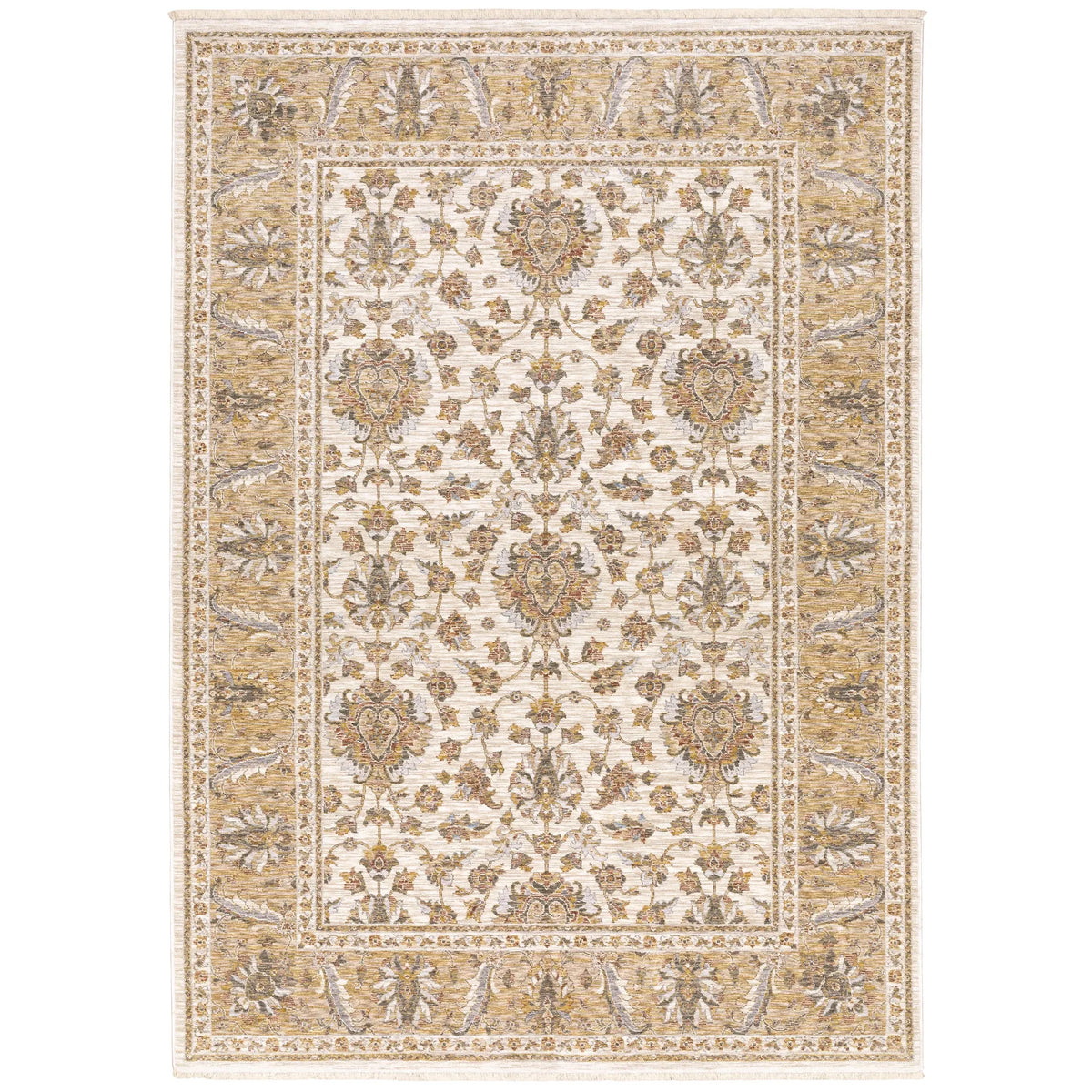 Oriental Weavers Sphinx Maharaja 5091W Ivory/Gold Rugs - main flat