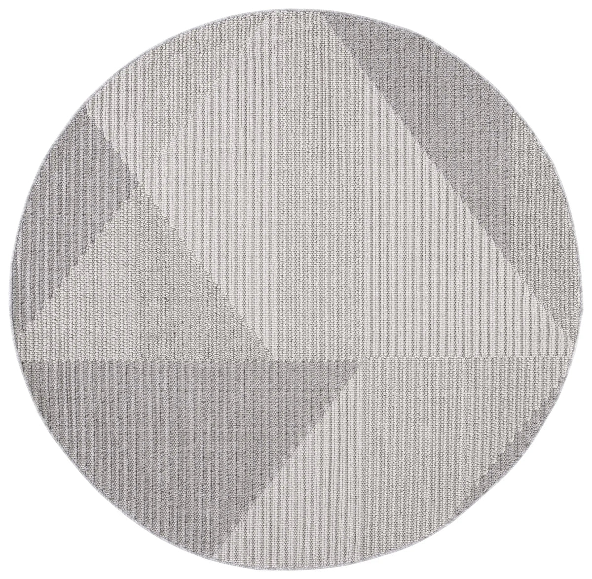 Safavieh Global 6'-7" x 6'-7" Rug in Light Grey / Grey