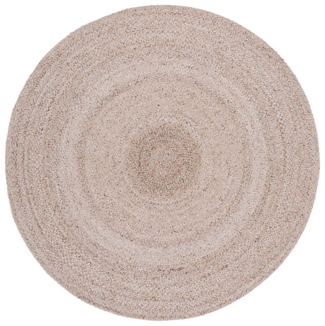 Safavieh Braided 5'-0" x 5'-0" Rug in Tan