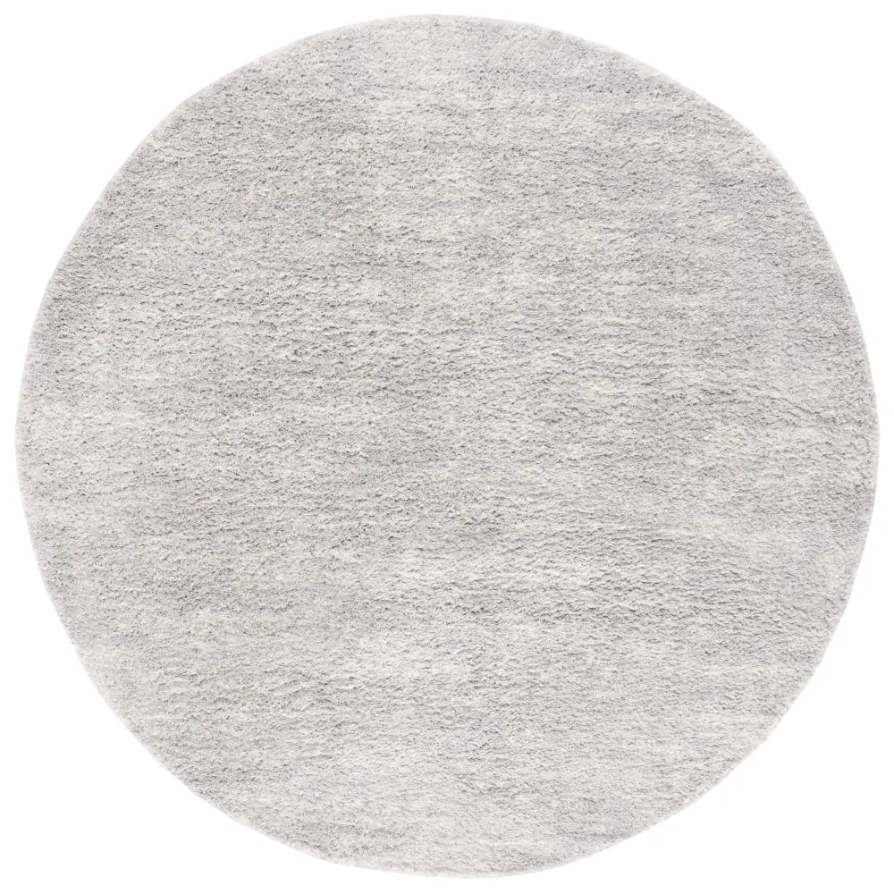 Safavieh Berber Shag 7'-0" x 7'-0" Rug in Grey / Ivory
