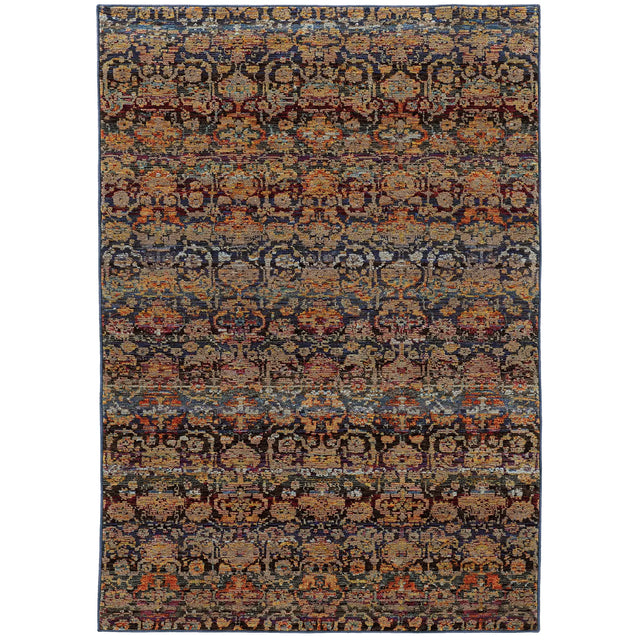 Oriental Weavers Sphinx Andorra 6836C Multi/Blue Rugs - main flat