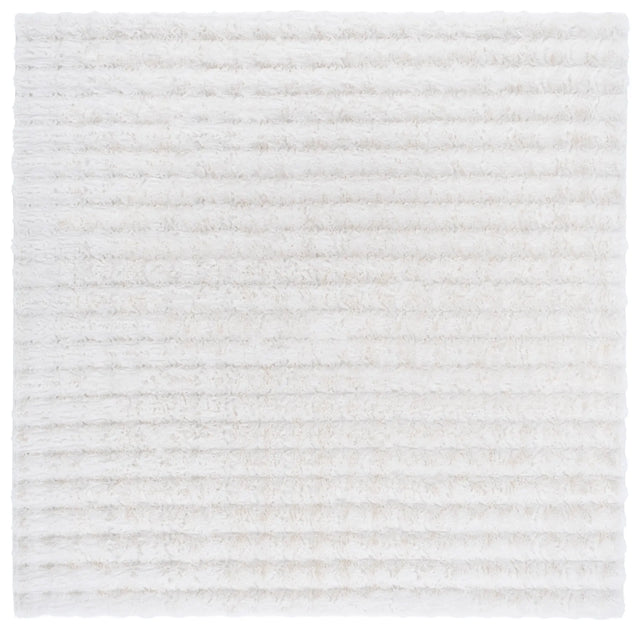 Safavieh Faux Rabbit Bubble 100 6'-0" x 6'-0" Rug in Ivory