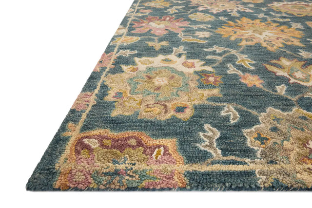 Loloi Padma Pma-03 Navy/Multi Rug - rug corner