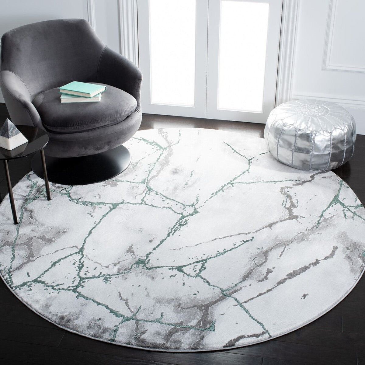 Safavieh Craft Cft877Y Grey/Green Rugs