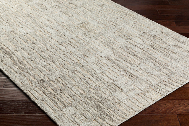 Surya Calgary Cgr-2300 Ash, Slate Grey Taupe, Pale Slate, Metallic - Silver, Pewter Rug.