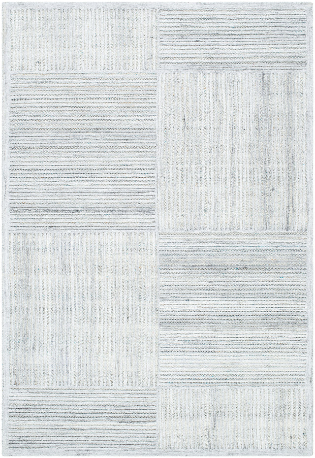 Surya Calgary Cgr-2304 Light Slate, Cream Rug.