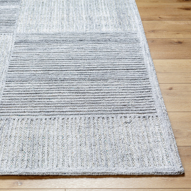 Surya Calgary Cgr-2304 Light Slate, Cream Rug.