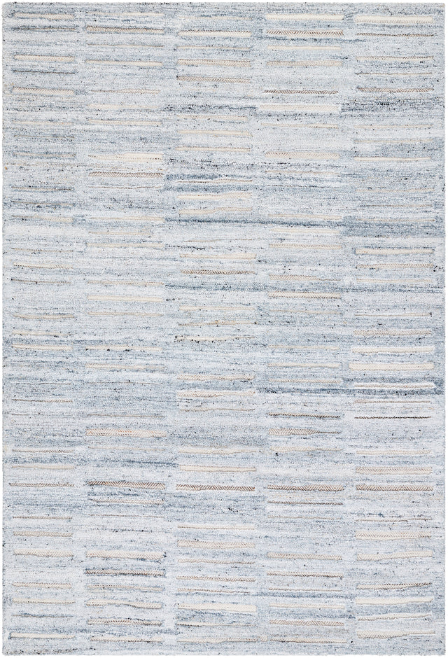 Surya Calgary Cgr-2308 Light Grey, Light Silver, Silver Rug.