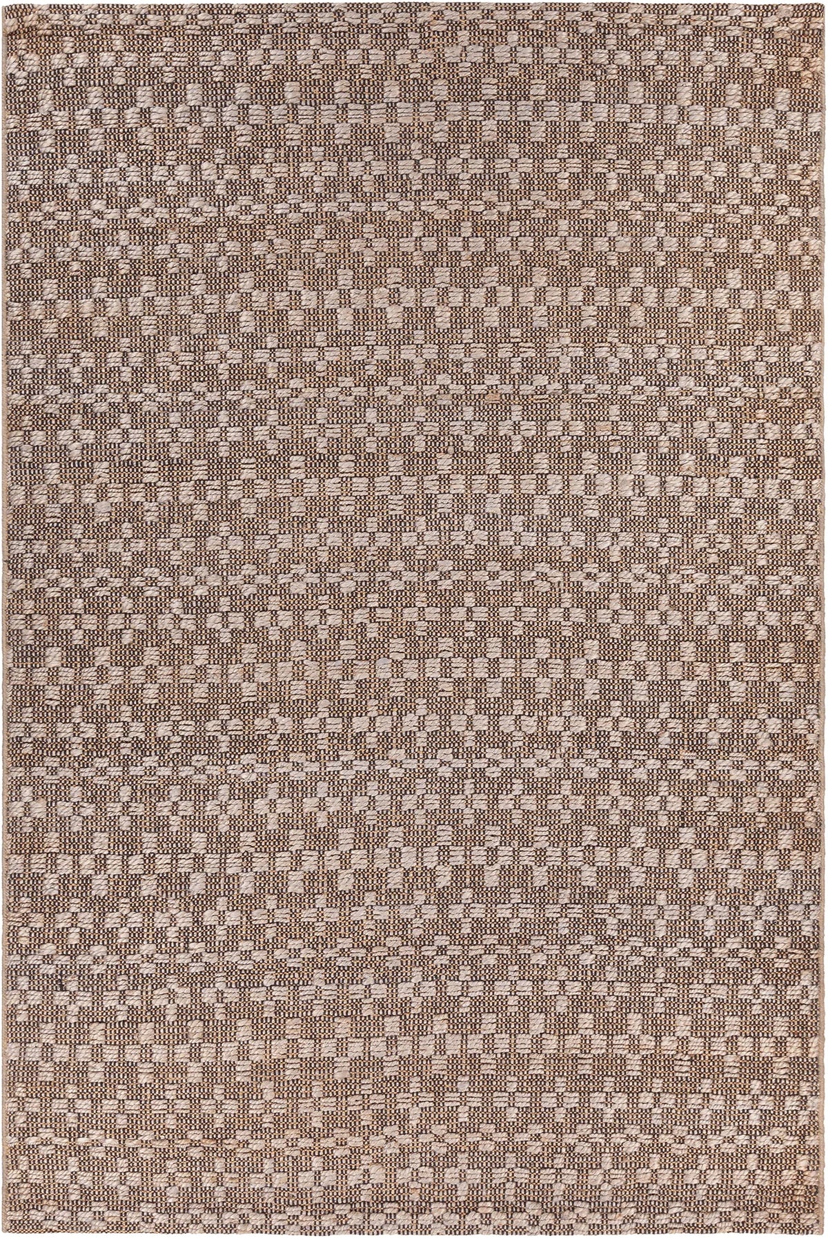 Chandra Abree ABR-52000 Silver and Black rug, flat view