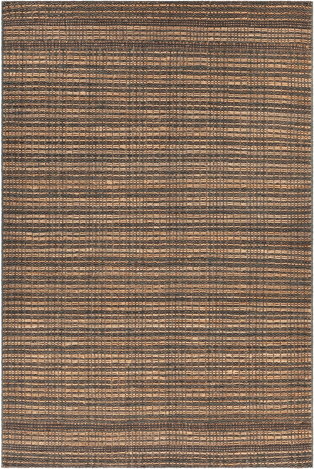 Chandra Agnes AGN-52101 Green and Natural and Black rug, flat view
