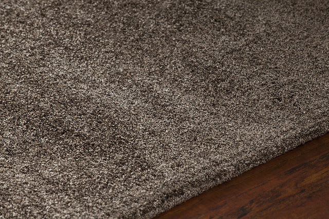 Chandra Alcon ALC-35502 Brown rug, side detail view
