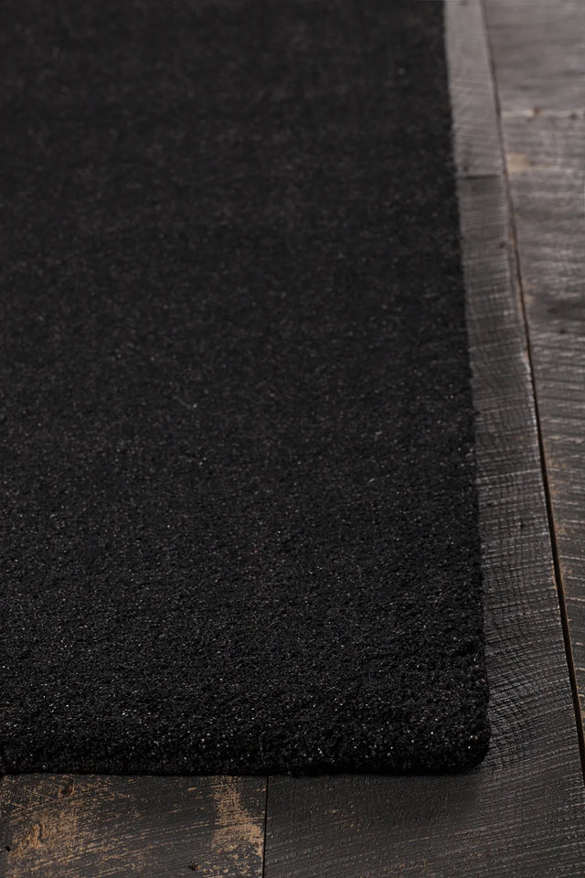 Chandra Alcon ALC-35503 Black rug, corner detail
