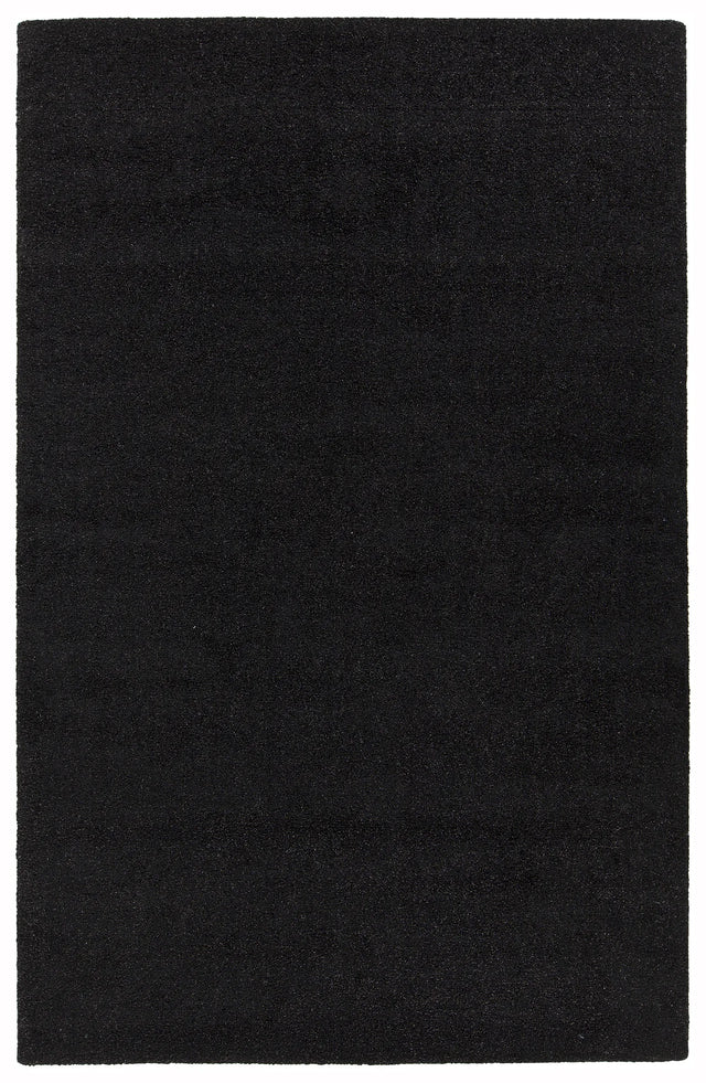 Chandra Alcon ALC-35503 Black rug, flat view