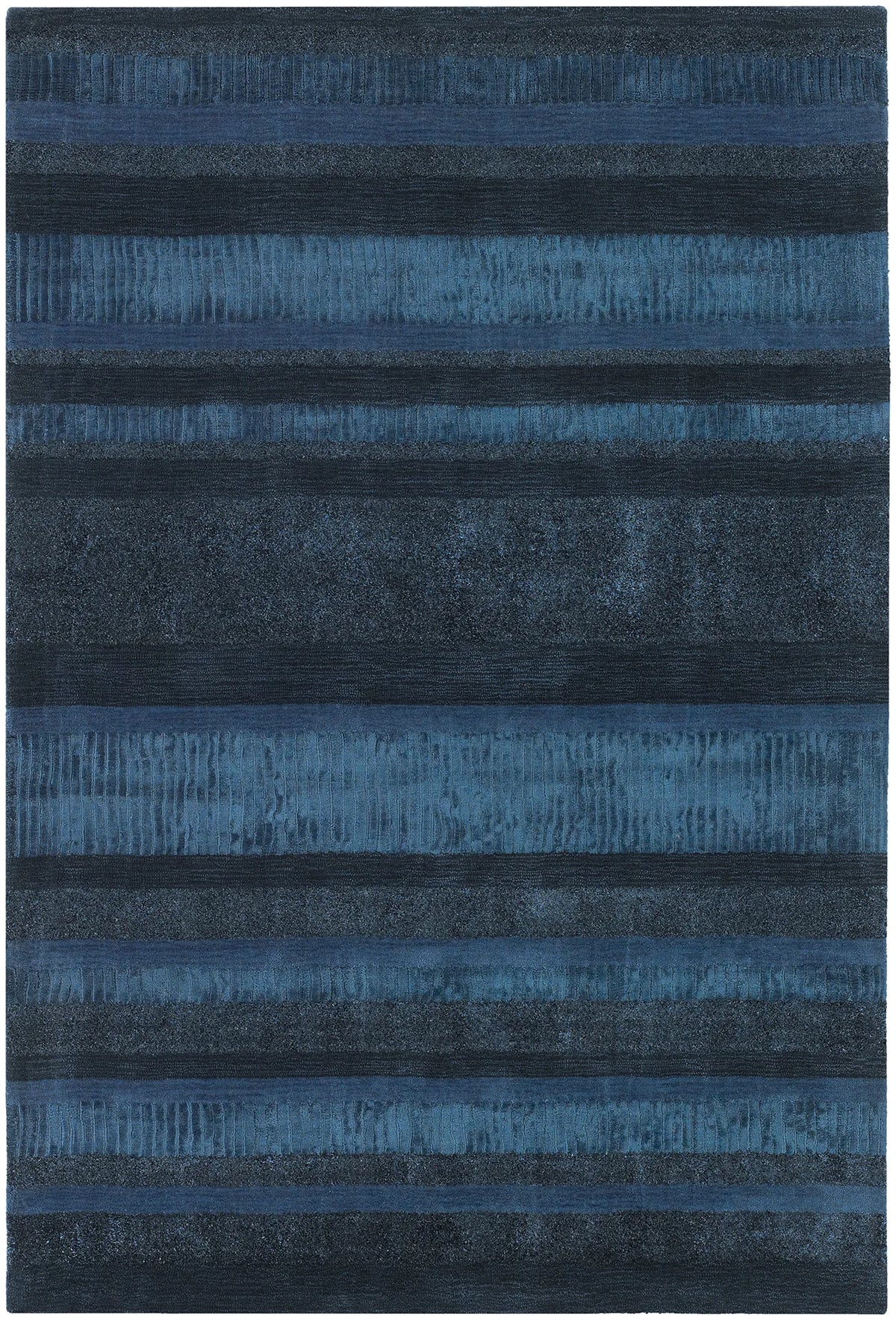 Chandra Amigo AMI-30503 Blue and Charcoal rug, flat view
