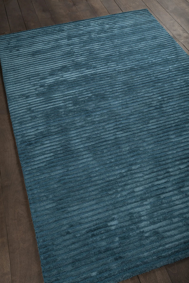 Chandra Angelo ANG-26204 Blue rug, angled side view