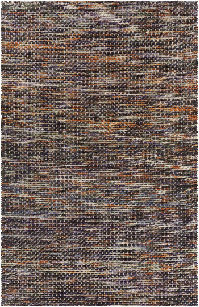 Chandra Argos ARG-51504 Orange and Multi rug, flat view