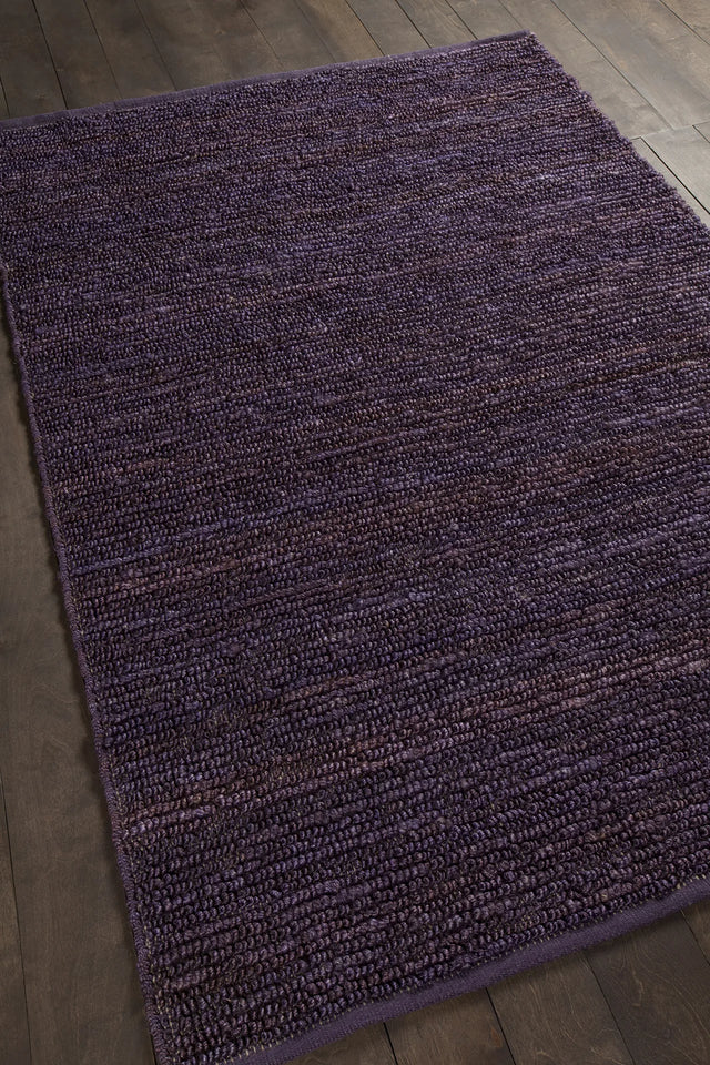 Chandra Arlene ARL-29904 Purple rug, angled side view