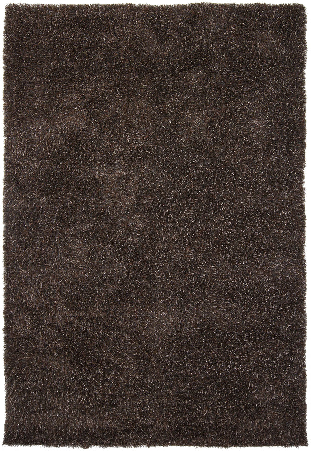 Chandra Barun BAR-21300 Brown and Blue and Ivory rug, flat view