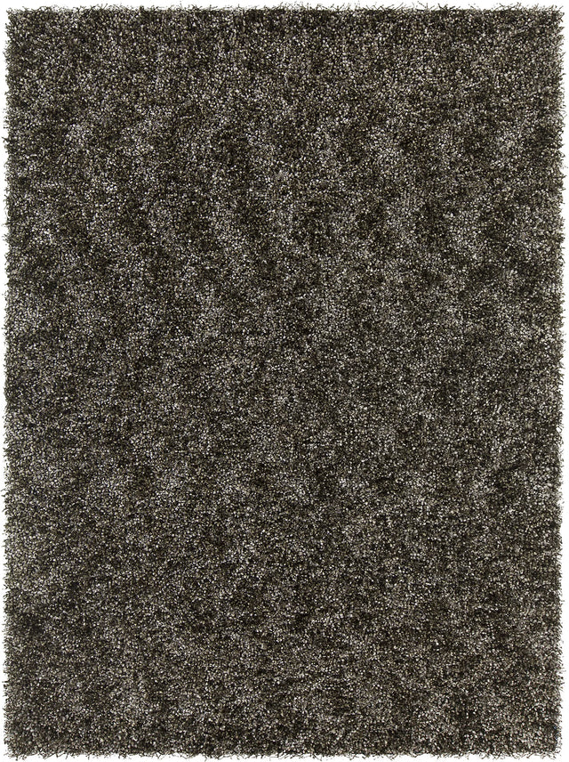 Chandra Blossom BLO-29400 Charcoal and Grey and Ivory rug, flat view