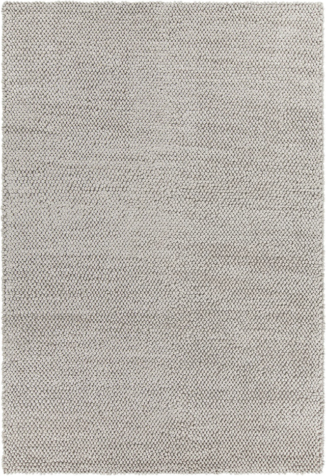 Chandra Burton BUR-34900 Silver rug, flat view