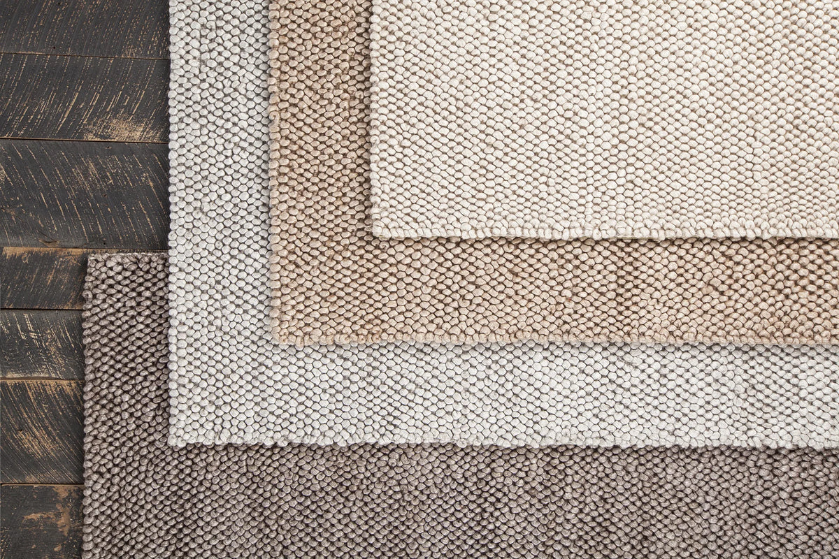 Chandra Burton rug collection, family color assortment