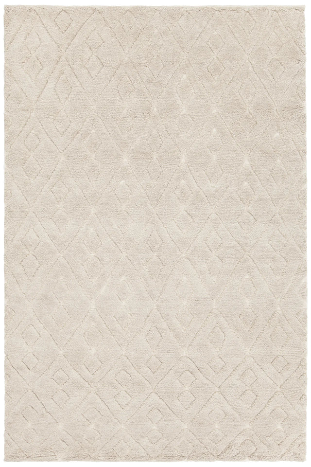 Chandra Catalina CAT-45102 Beige rug, flat view