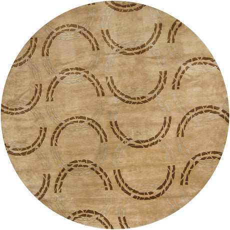 Chandra Aadi Aad1329 Gold / Green / Beige Rugs.