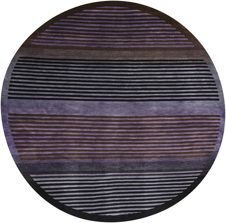 Chandra Aadi Aad1337 Black / Lavender / Grey / Purple Rugs.