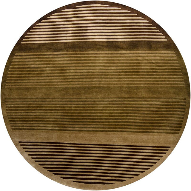 Chandra Aadi Aad1338 Brown / Green / Black / Tan Rugs.